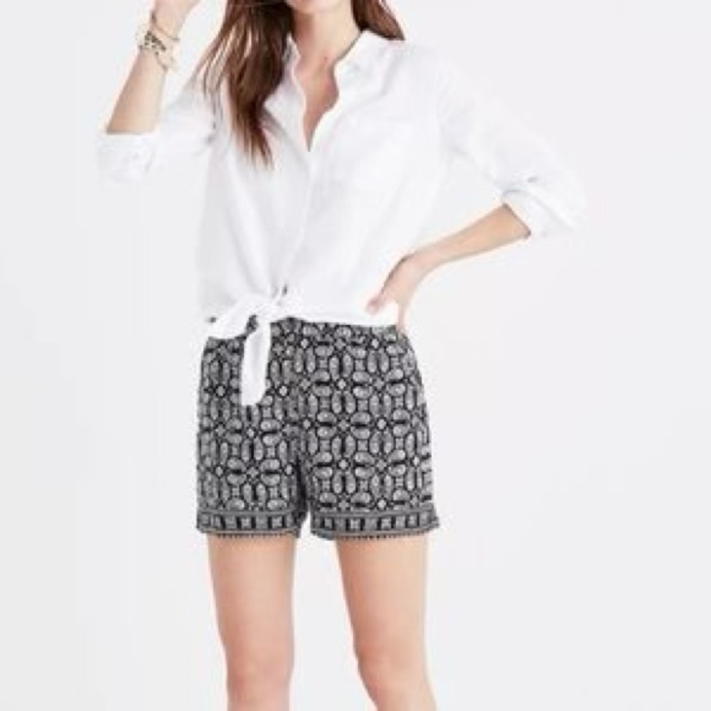 Madewell Drapey Pull-On Shorts